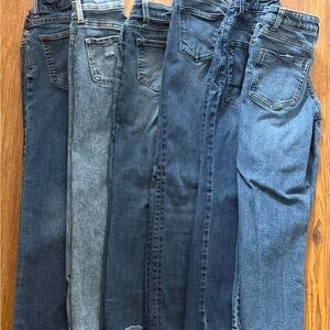 Girls Size 8 Jean Bundle